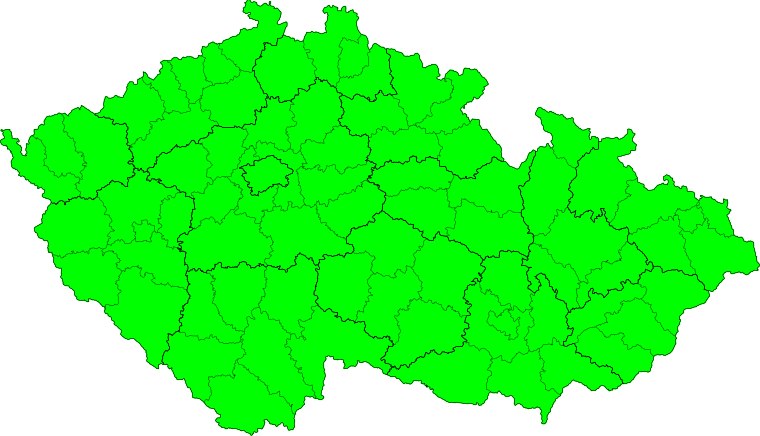 Aktuelle Unwetterwarnungen Česká republika
